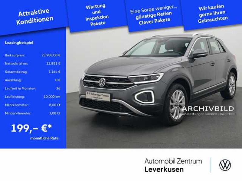 Volkswagen T-Roc Life NAVI SHZ VIRT LED PDC CARPLAY