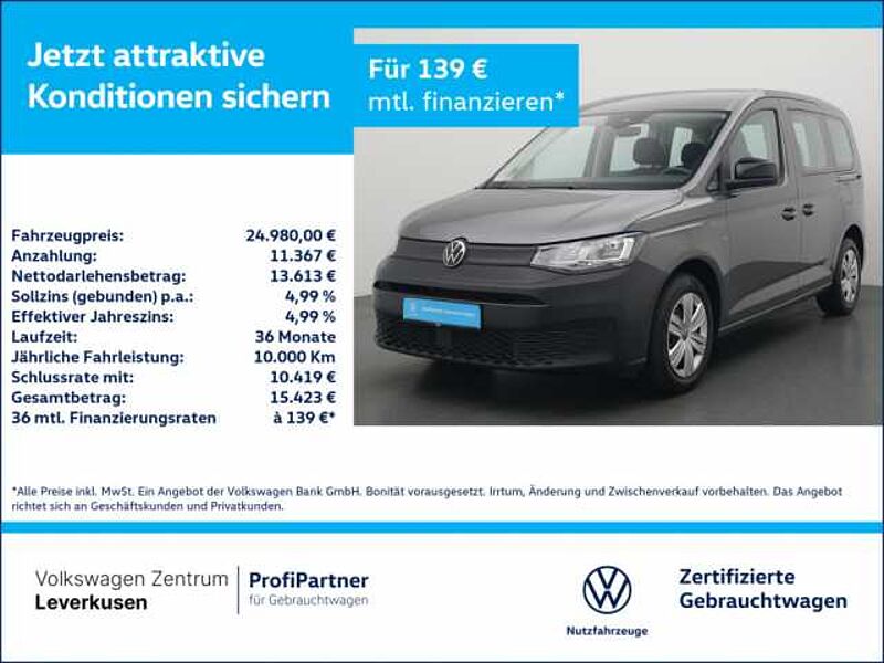 Volkswagen Caddy 4MOTION CARPLAY KLIMA AHK
