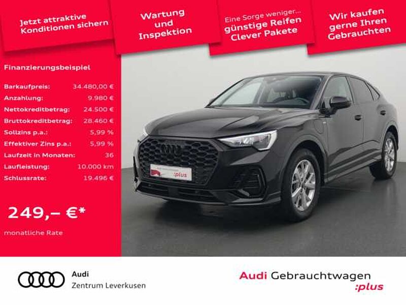 Audi Q3 Sportback 45 S-line VIRT LED PDC SHZ CARPPLAY