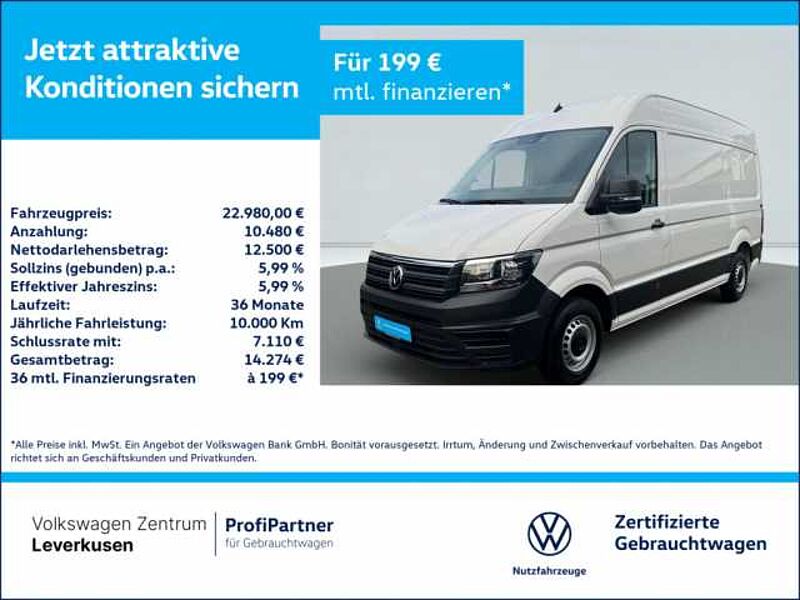 Volkswagen Crafter TDI Kasten MR APP LED SHZ KAM PDC ACC in 51379 Leverkusen Volkswagen Crafter TDI Kasten MR APP LED SHZ KAM PDC ACC