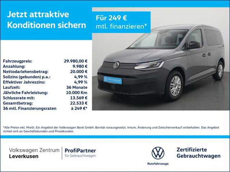 Volkswagen Caddy PDC SHZ KAM LED VIRT LANE ASSIST TEMPOMAT