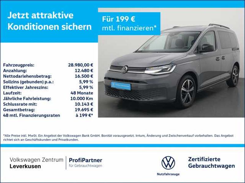 Volkswagen Caddy Dark Label SHZ APP KAMERA PANO PDC