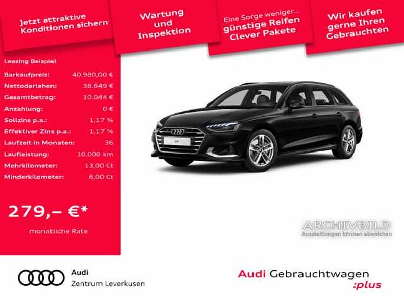 Audi A4 Avant TFSI STRON LEDER NAVI MEMORY ACC VIRT in 51373 Leverkusen Audi A4 Avant TFSI STRON LEDER NAVI MEMORY ACC VIRT