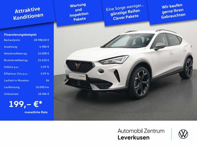 CUPRA Formentor SHZ PDC ACC LED KAM KEYLESS VIRT APP