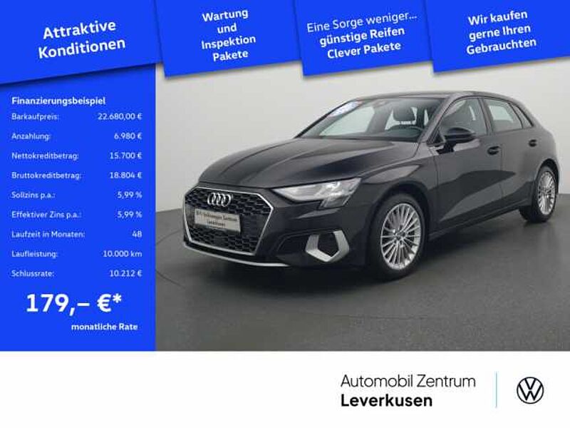 Audi A3 Sportback Advanced S-TRON ACC NAVI VIRT APP in 51379 Leverkusen Audi A3 Sportback Advanced S-TRON ACC NAVI VIRT APP