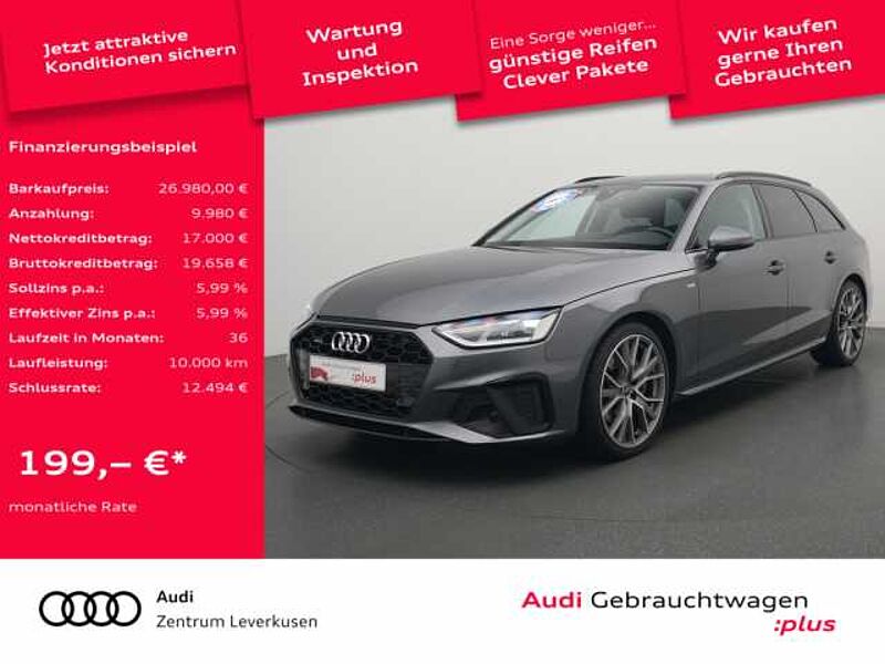Audi A4 Avant quattro S line PANO LEDER NAVI VIRT APP