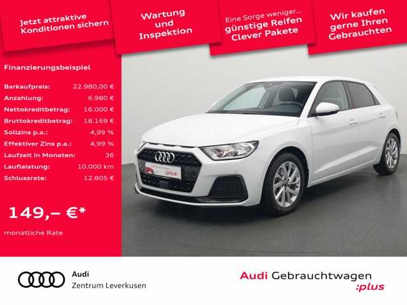 Audi A1 Sportback advanced S-TRON NAVI CARPLAY VIRT in 51373 Leverkusen Audi A1 Sportback advanced S-TRON NAVI CARPLAY VIRT