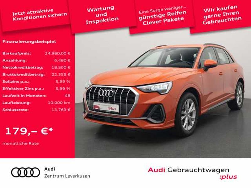 Audi Q3 S line STRON LED SHZ APP VIRT