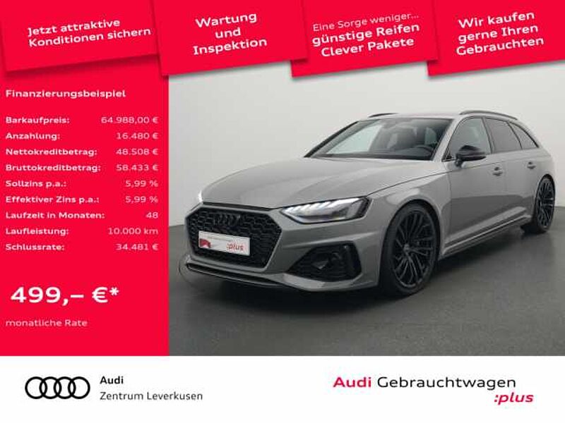 Audi RS4 Avant TIPTRON KAM SHZ SPORTABGASANLAGE PDC