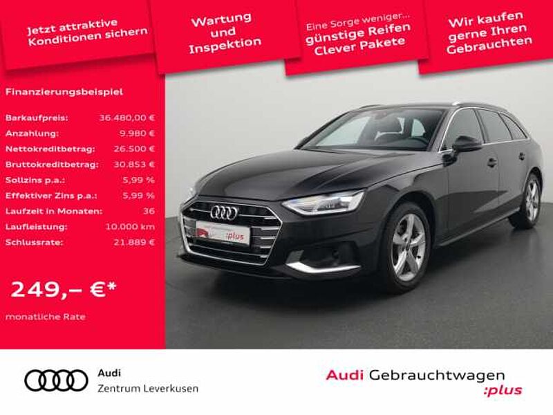 Audi A4 Avant ACC NAVI AHK KAM SHZ PDC LEDER in 51373 Leverkusen Audi A4 Avant ACC NAVI AHK KAM SHZ PDC LEDER