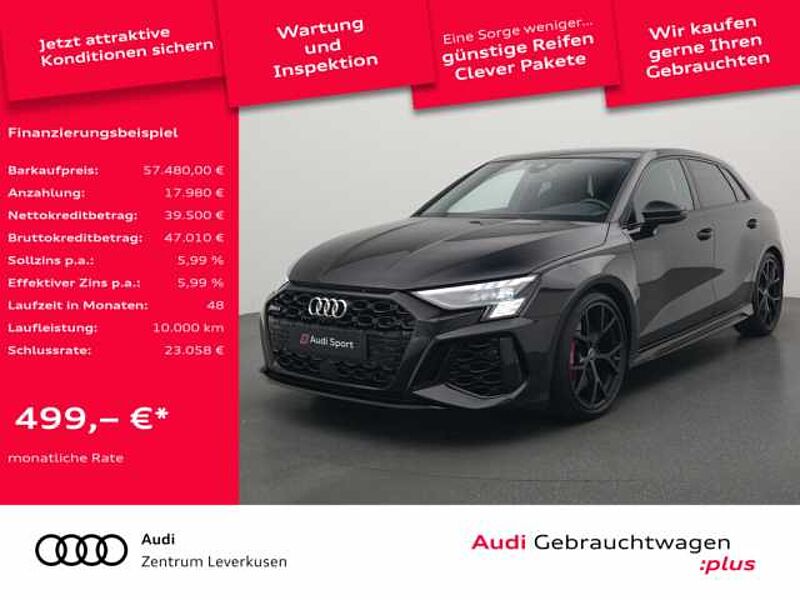 Audi RS3 RAUTE LEDER VIRT ACC SHZ PANO