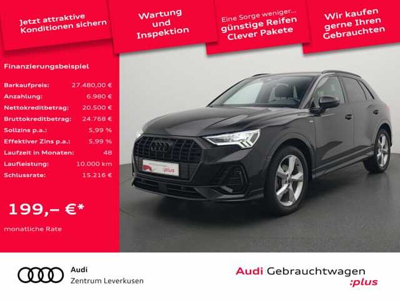 Audi Q3 S line STRON PANO KAM NAVI VIRT ACC APP LED