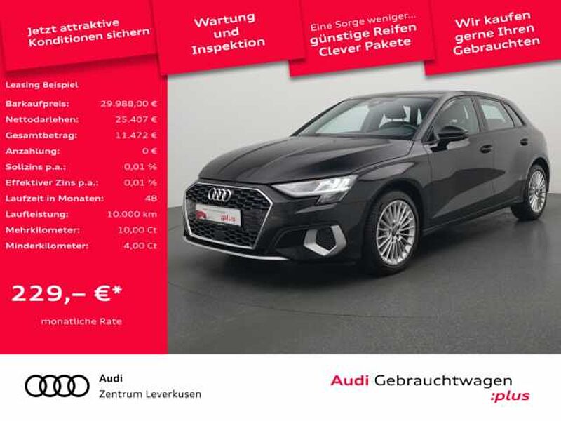 Audi A3 Sportback 35 advanced VIRT LED SHZ PDC