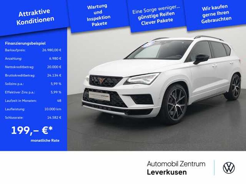 CUPRA Ateca 4Drive DSG PANO AHK ACC NAVI LEDER VIRT