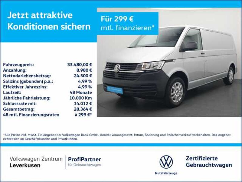 Volkswagen T6.1 Kasten lang LR SHZ KLIMA PORT NAVI PDC in 51379 Leverkusen Volkswagen T6.1 Kasten lang LR SHZ KLIMA PORT NAVI PDC