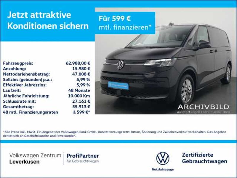 Volkswagen T7 Multivan Style 7-SITZER VIRT PANO HUD AHK SHZ