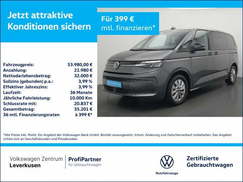 Volkswagen T7 Multivan Life 7-SITZER LEDER VIS-A-VIS AHK