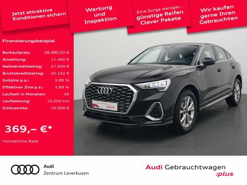 Audi Q3 Sportback S line S-TRON AHK KAM NAVI VIRT ACC in 51373 Leverkusen Audi Q3 Sportback S line S-TRON AHK KAM NAVI VIRT ACC