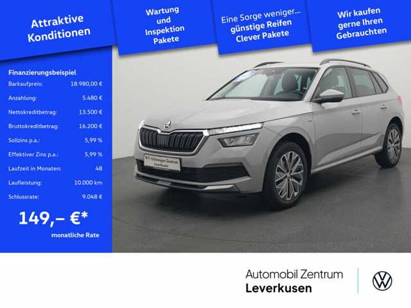 SKODA KAMIQ Clever APP CONNECT SHZ PDC KAM KLIMA