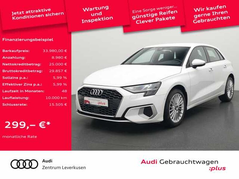 Audi A3 Sportback 40 quattro advanced LED AHK SHZ PDC in 51373 Leverkusen Audi A3 Sportback 40 quattro advanced LED AHK SHZ PDC