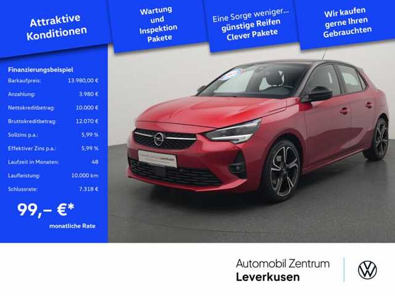 Opel Corsa Turbo GS Line MATRIX PANO LEDER SHZ