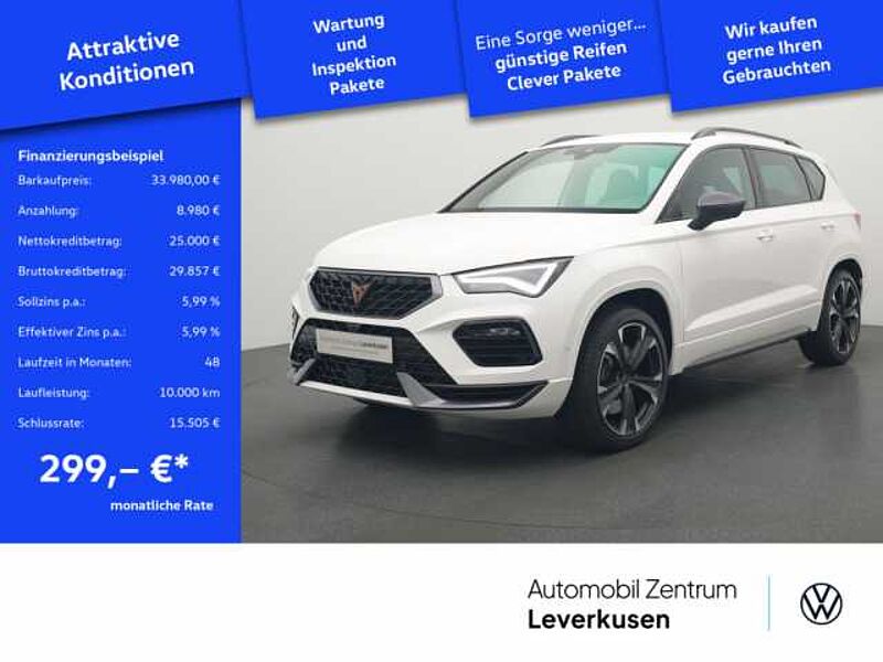 CUPRA Ateca VZ DSG LED SHZ PDC LEDER NAVI KAM 360° ACC