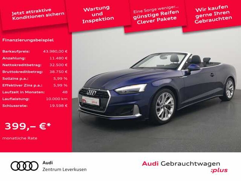 Audi A5 VIRT KAM LEDER PDC ACC in 51373 Leverkusen Audi A5 VIRT KAM LEDER PDC ACC