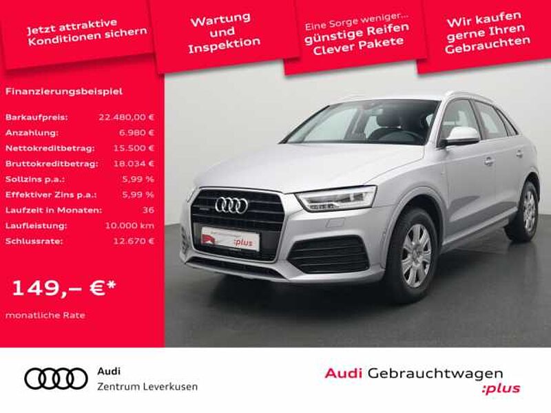 Audi Q3 quattro STRON AHK NAVI KAM SHZ PDC