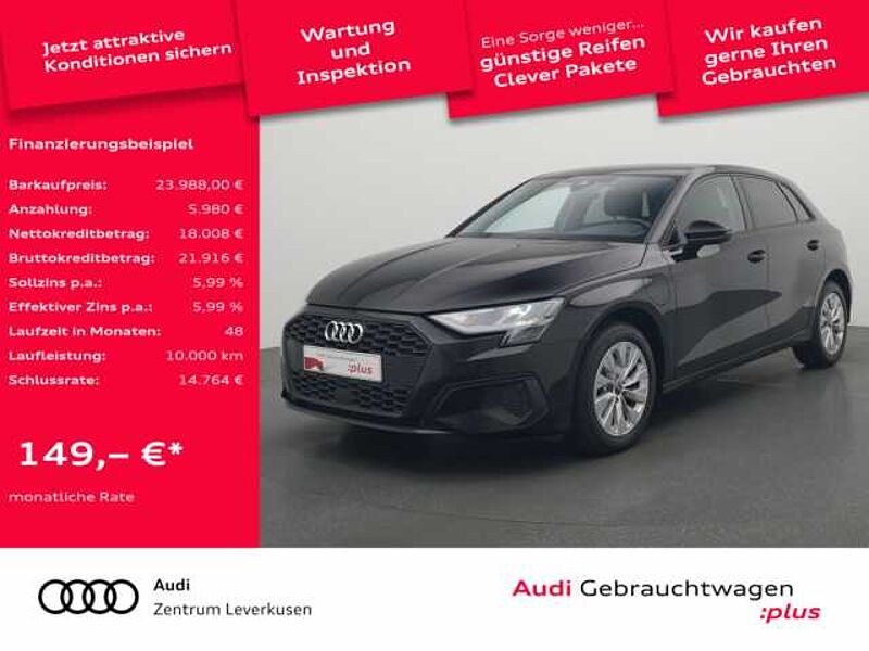 Audi A3 Sportback STRON SHZ LED PDC CARPLAY VIRT