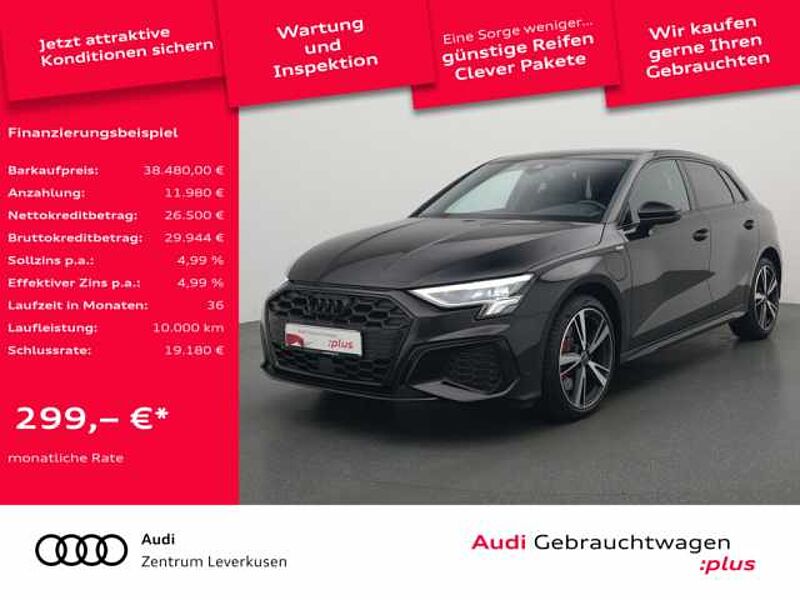 Audi A3 Sportback S line VIRT NAVI KAM B&O SHZ LEDER in 51373 Leverkusen Audi A3 Sportback S line VIRT NAVI KAM B&O SHZ LEDER