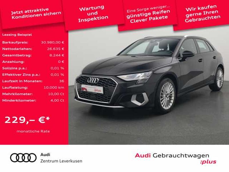 Audi A3 Sportback advanced NAVI VIRT ACC SHZ LED LED in 51373 Leverkusen Audi A3 Sportback advanced NAVI VIRT ACC SHZ LED LED