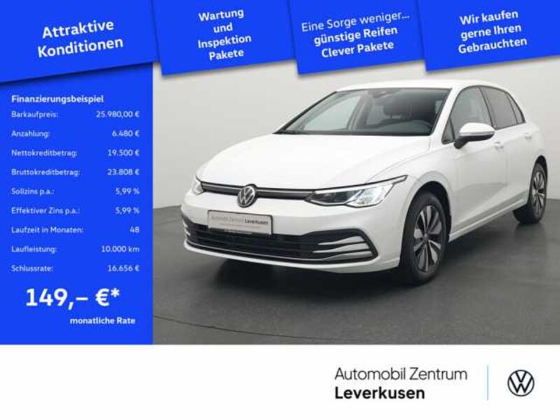 Volkswagen Golf VIII Move DSG VIRT CARPLAY LED SHZ PDC