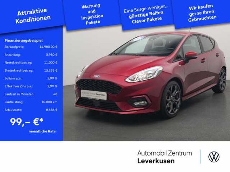 Ford Fiesta 1.0 EcoBoost ST-Line NAVI B&O SHZ PDC
