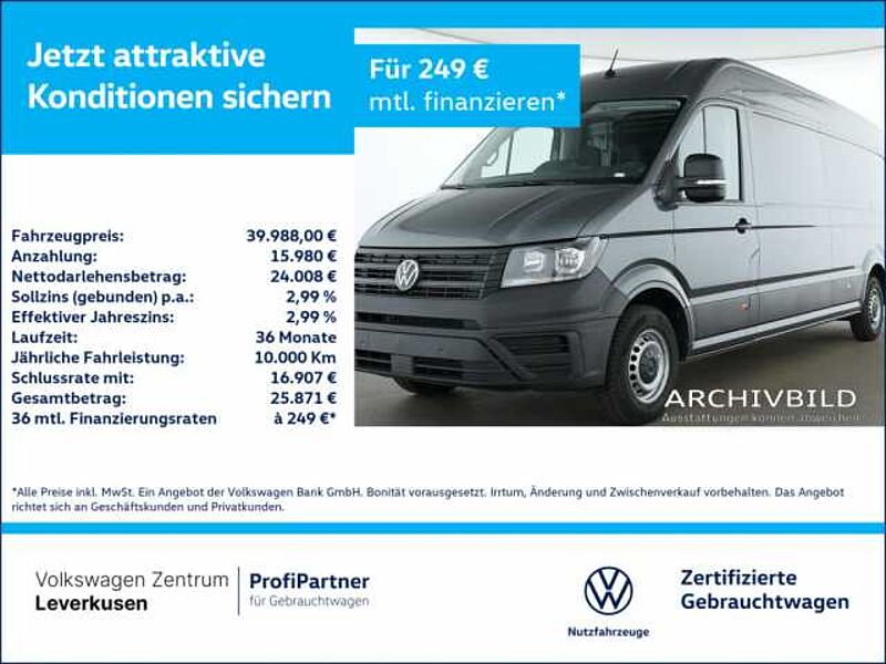 Volkswagen Crafter 35 Kasten Lang Hoch KLIMA PDC KAM DAB in 51379 Leverkusen Volkswagen Crafter 35 Kasten Lang Hoch KLIMA PDC KAM DAB