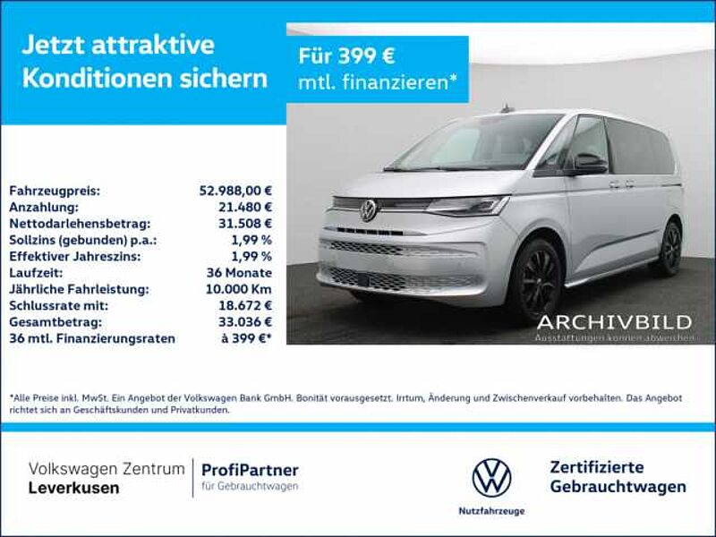 Volkswagen T7 Multivan Life ZUHEIZER MATRIX NAVI VIRT