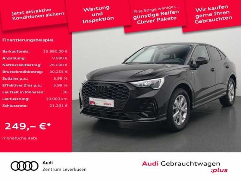 Audi Q3 Sportback 45 e S line S-TRON AHK NAVI VIRT