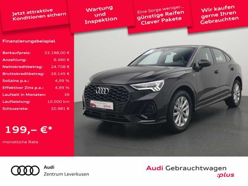 Audi Q3 Sportback S line S-TRON PANO AHK NAVI VIRT