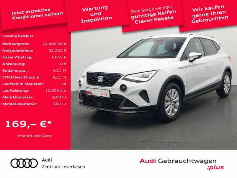 SEAT Arona TSI FR VIRT KAM LED SHZ PDC APP CONNECT