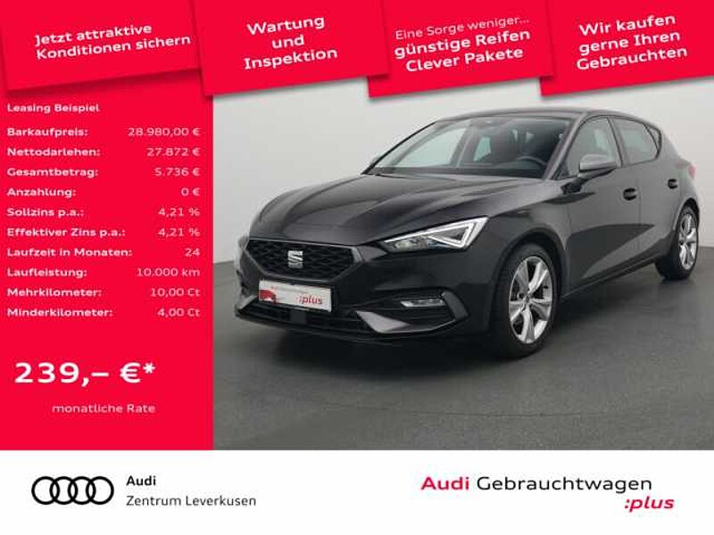 SEAT Leon TDI FR DSG KEYLESS NAVI VIRT ACC LENKRADHZ