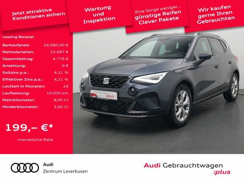 SEAT Arona FR TSI DSG SHZ KAM LED ACC PDC