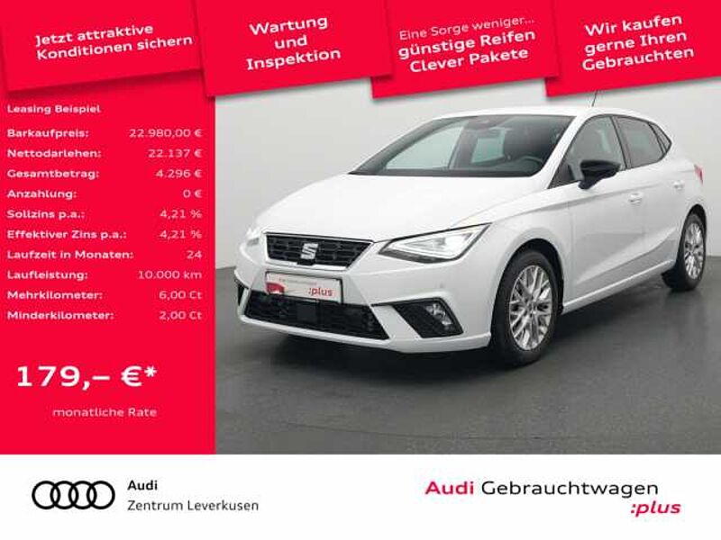 SEAT Ibiza TSI FR ACC NAVI KAM SHZ LED