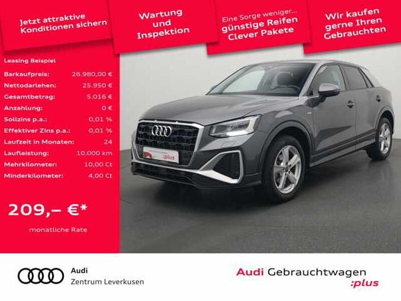 Audi Q2 S line AHK LED VIRT SHZ CARPLAY PDC LED in 51373 Leverkusen Audi Q2 S line AHK LED VIRT SHZ CARPLAY PDC LED