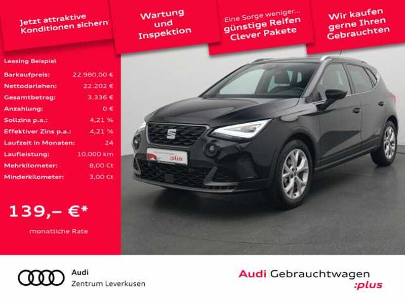SEAT Arona FR TSI NAVI VIRT ACC LED KAM SHZ CARPLAY