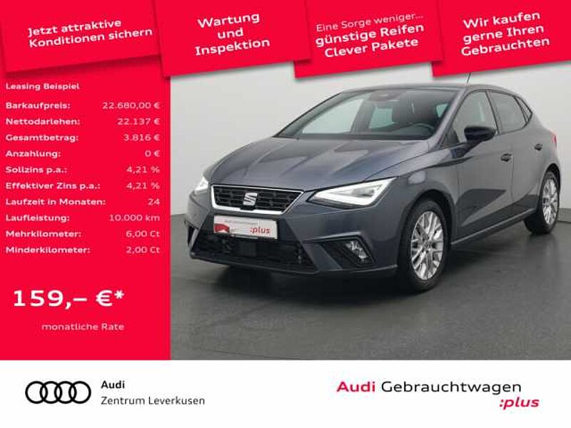 SEAT Ibiza TSI FR KAM VIRT KAM LED SHZ PDC in 51373 Leverkusen SEAT Ibiza TSI FR KAM VIRT KAM LED SHZ PDC