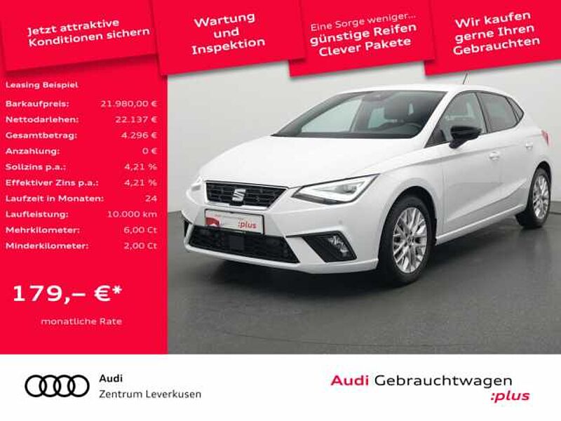 SEAT Ibiza TSI FR KAMERA LED SHZ PDC APP CONNECT