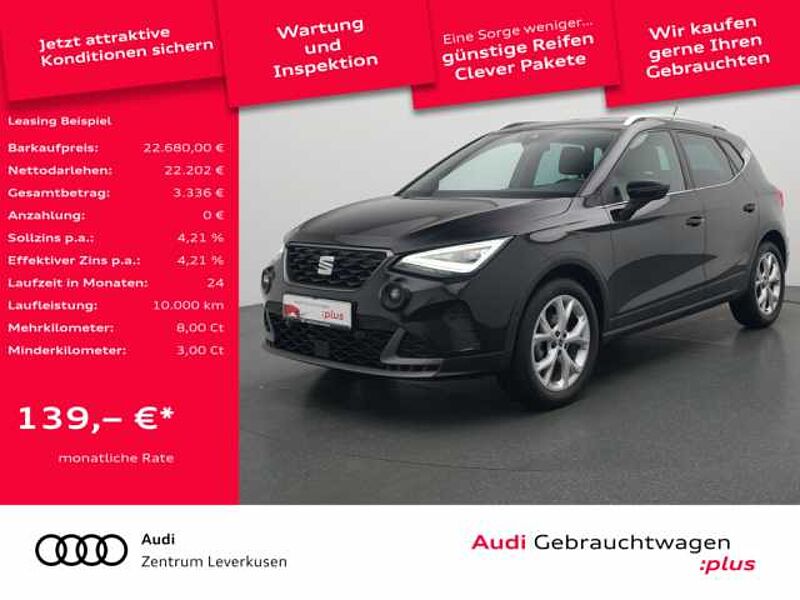 SEAT Arona FR NAVI VIRT ACC KAM LED SHZ