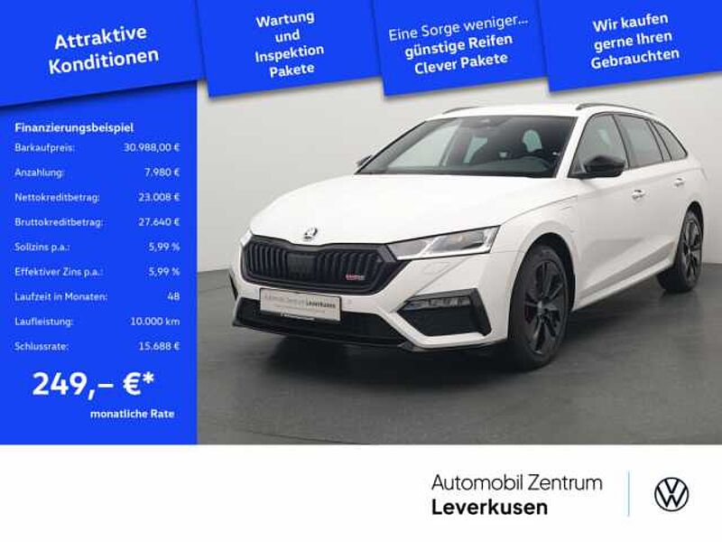 SKODA OCTAVIA Combi RS LED SHZ VIRT DSG KLIMA