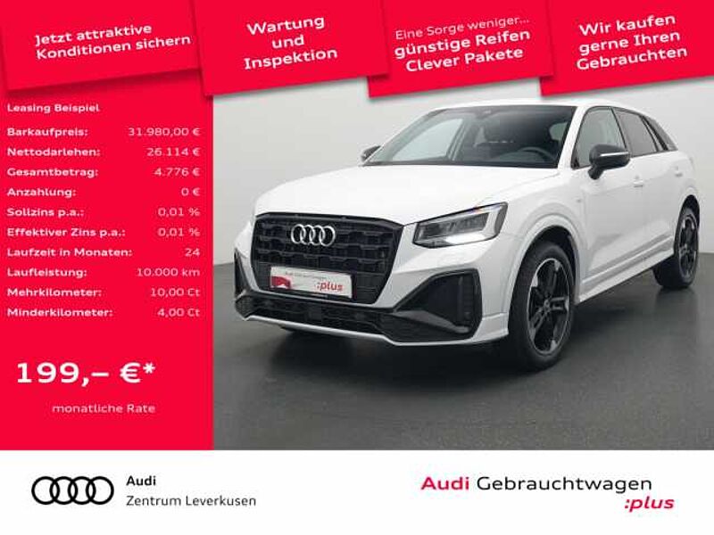 Audi Q2 S line AHK LED SHZ PDC PORT NAVI VIRT in 51373 Leverkusen Audi Q2 S line AHK LED SHZ PDC PORT NAVI VIRT