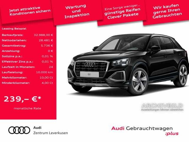 Audi Q2 advanced ACC AHK NAVI PANO SHZ PDC in 51373 Leverkusen Audi Q2 advanced ACC AHK NAVI PANO SHZ PDC
