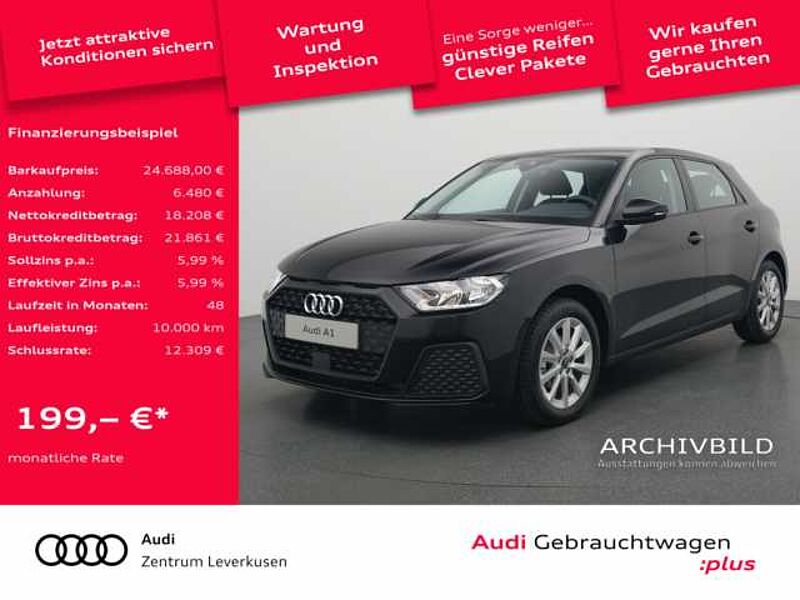 Audi A1 Sportback 1.0 30 TFSI advanced VIRT KAM SHZ P in 51373 Leverkusen Audi A1 Sportback 1.0 30 TFSI advanced VIRT KAM SHZ P